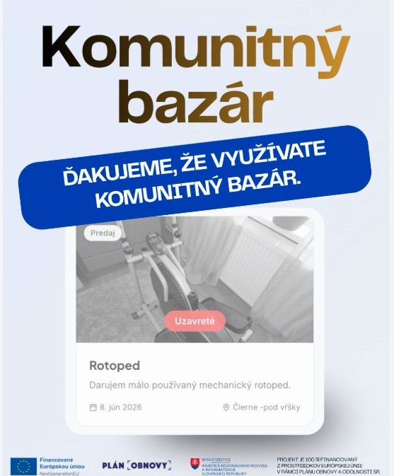Příspěvek na Facebooku: Komunitní bazar: jak přidat inzerát a nabídnout věci sousedům